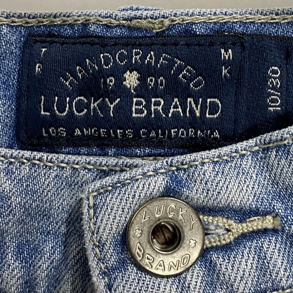 LUCKY BRAND Sienna Slim Boyfriend Cropped Jeans size 10 - Picture 12 of 12